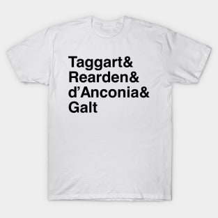 Atlas Shrugged Heroes T-Shirt